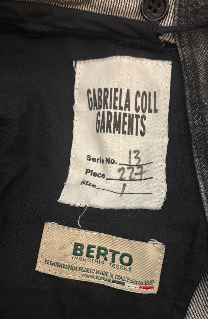 gabriela coll garments デニム