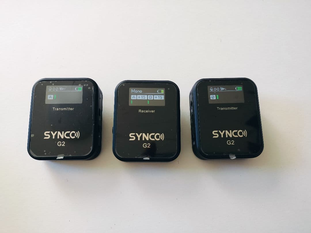 1度試用のみ Synco G2A2 ワイヤレスマイク