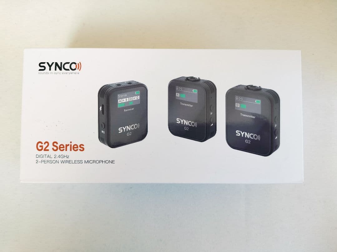 1度試用のみ Synco G2A2 ワイヤレスマイク