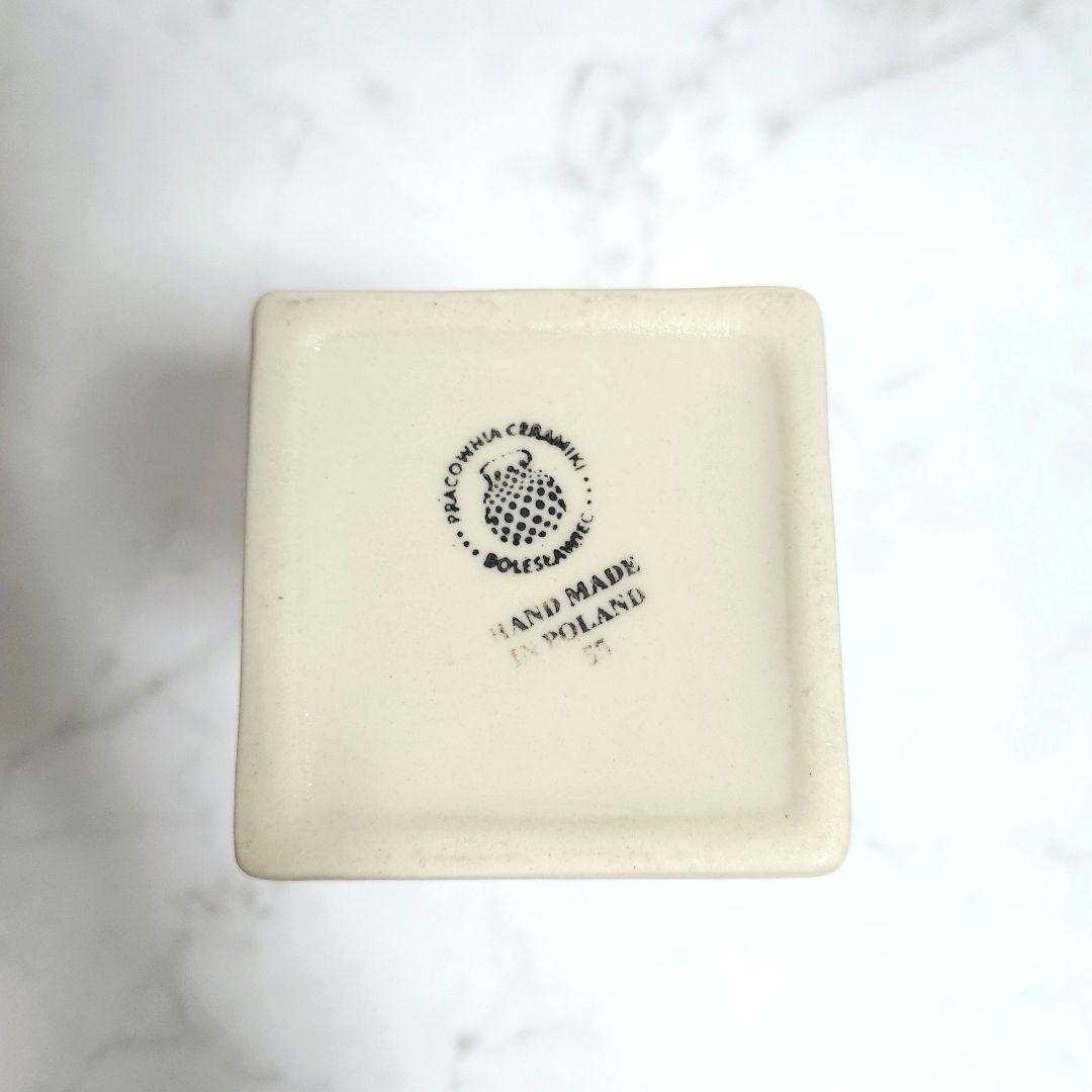 新品 ポーリッシュポタリー 花瓶 花器 チューリップデザイン