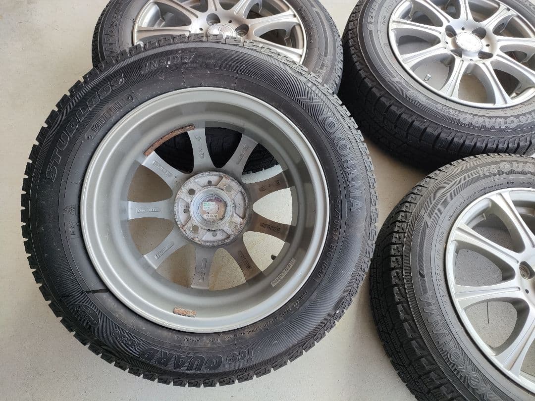 スタッドレス・ホイール4本セットiceGUARD iG50　165/70R14