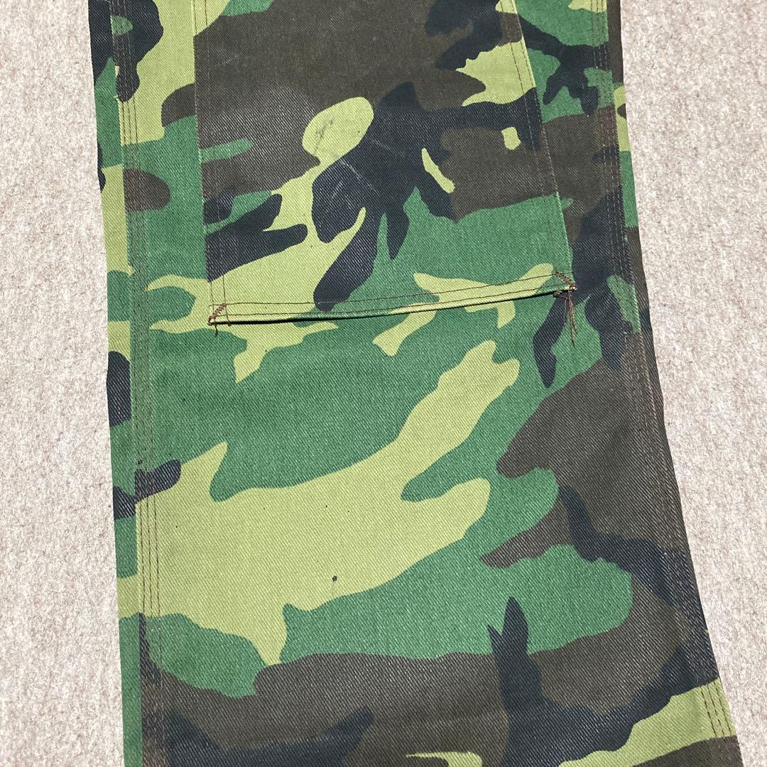 LIBERTY迷彩オーバーオール ダブルニー