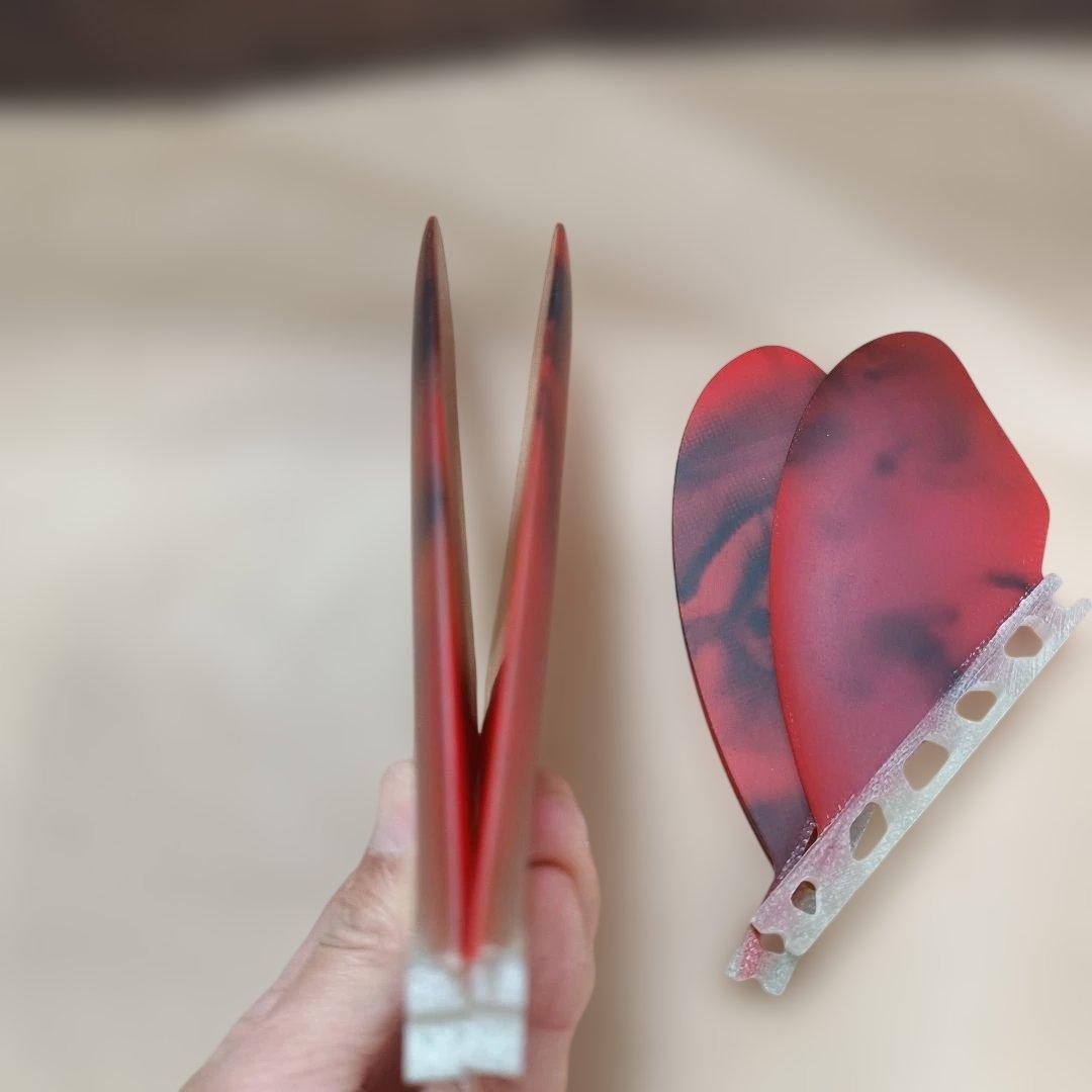 アートグラス仕様　クワッドフィン　フューチャーフィン対応　マチャドクワッド系