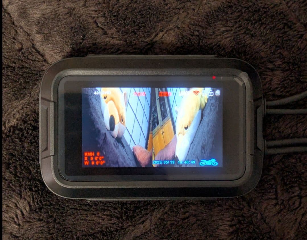 【特価】バイク用ドライブレコーダー 1080P150度防水 wifi gps対応