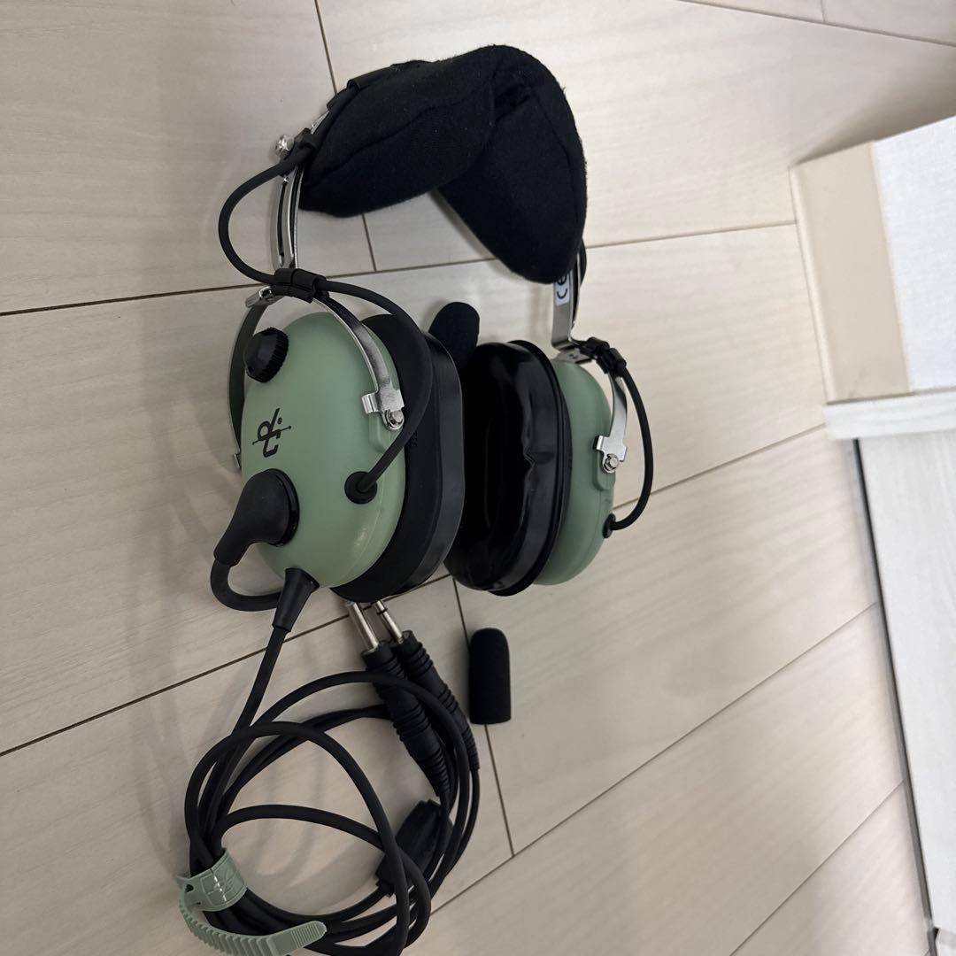 美品David Clark aviation headset