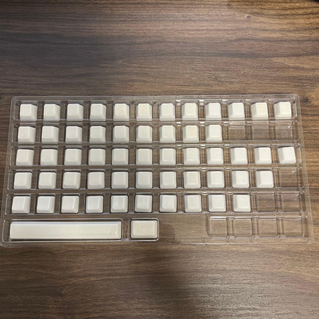 cerakey v2 A-set WhiteCrazedキーキャップ