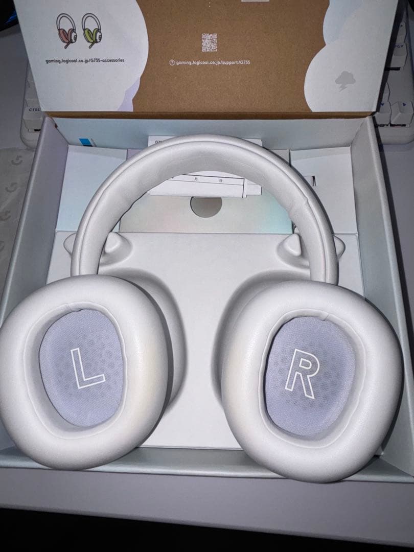 Logicool G735 & AULA アイスクリスタルテンキー