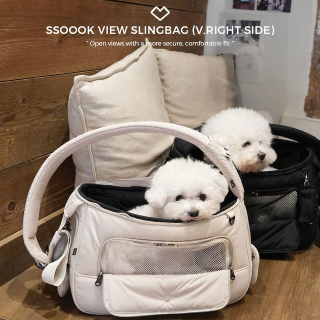 【専用です】SSOOOK ビュースリングバック右方向 ブラック　Lサイズ