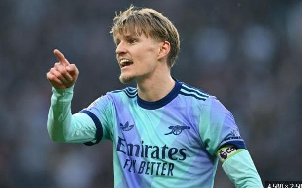 アーセナル　ウーデゴール　オーセンティック サード CL（M）2024-25