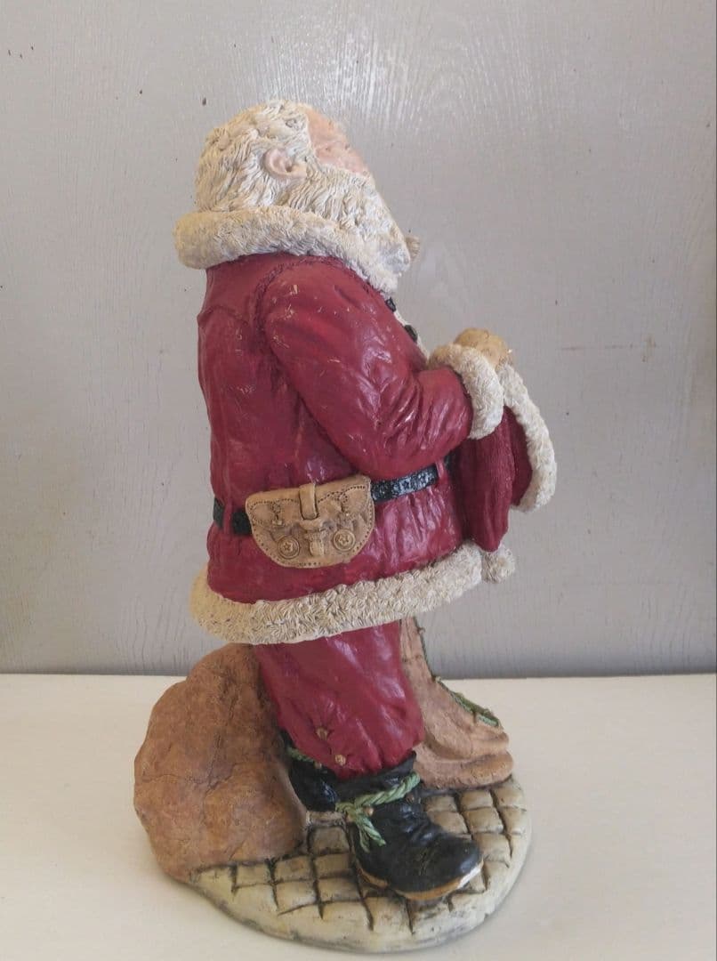 最終処分 80年代vintage 陶器クリスマス サンタクロース