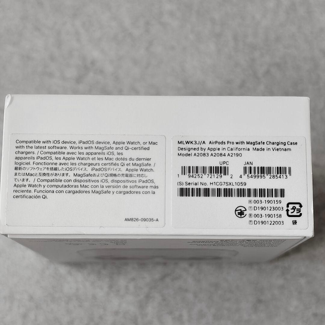 ① Apple AirPods Pro（第1世代） MLWK3J/A 動作確認済