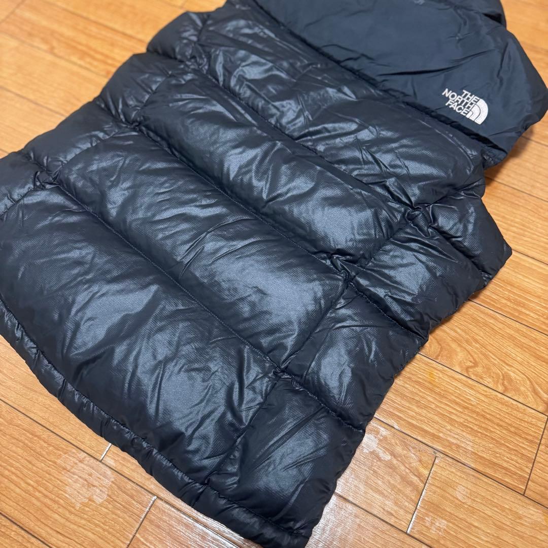 ノースフェイス　ブラック ベスト 700フィル　防寒　Mサイズ
