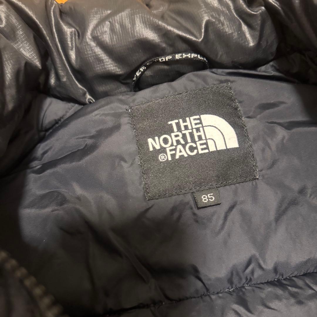 ノースフェイス　ブラック ベスト 700フィル　防寒　Mサイズ