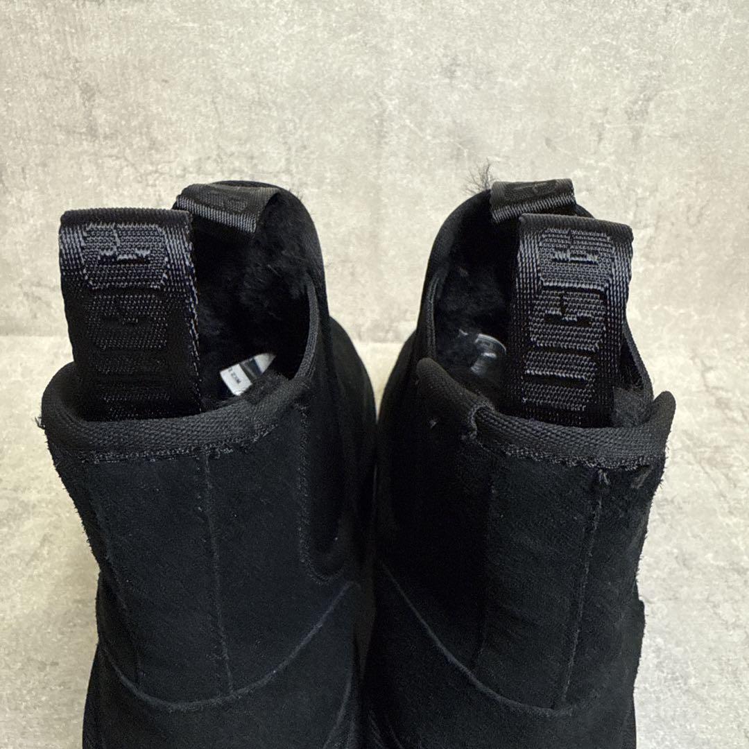 ＦUGG アグ ニューメル プラットフォーム チェルシー ブーツ 厚底 黒