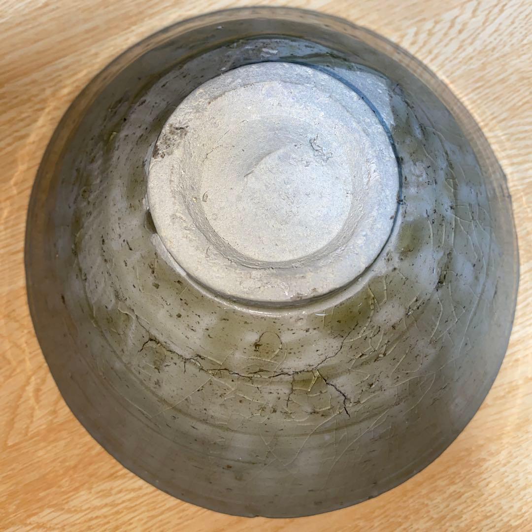 陰刻紋青磁茶碗　宋時代　耀州窯