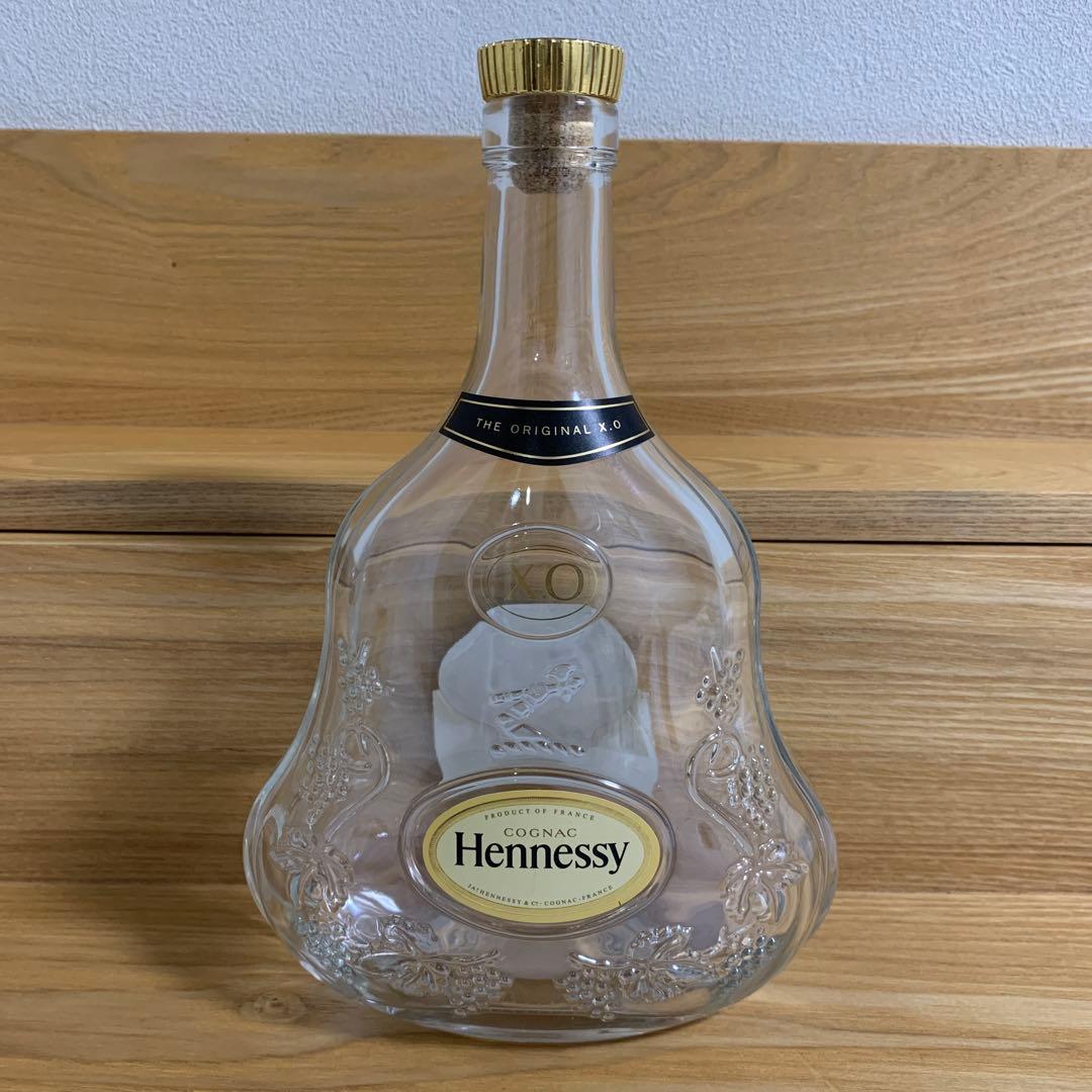 マーテルXXO他 コニャック空瓶4本