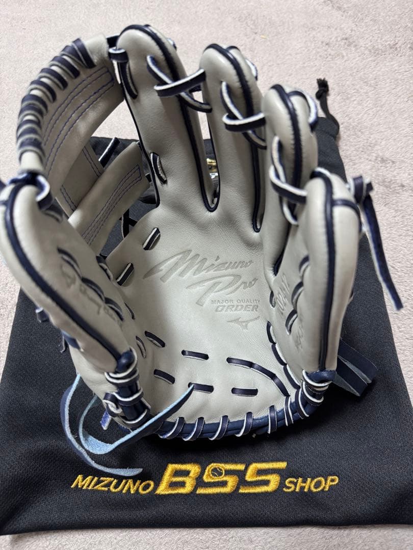 Mizuno Pro オーダー軟式グローブ 羽賀ジャパン　長岡モデル小ユニ仕様