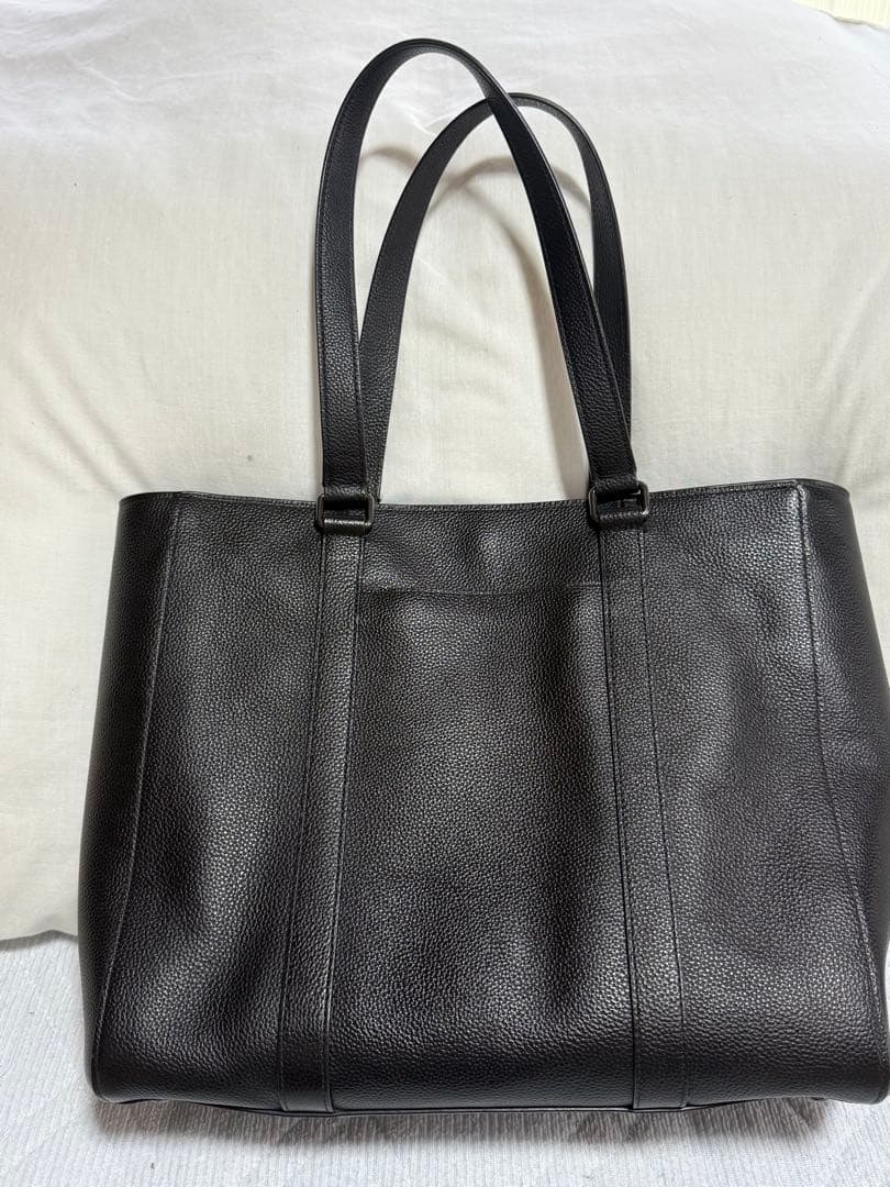 COACH 黒 レザー トートバッグ