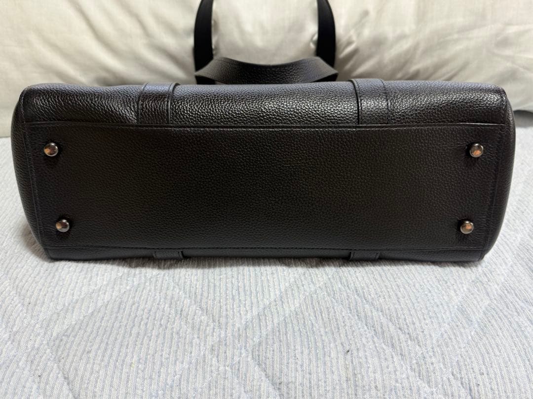 COACH 黒 レザー トートバッグ