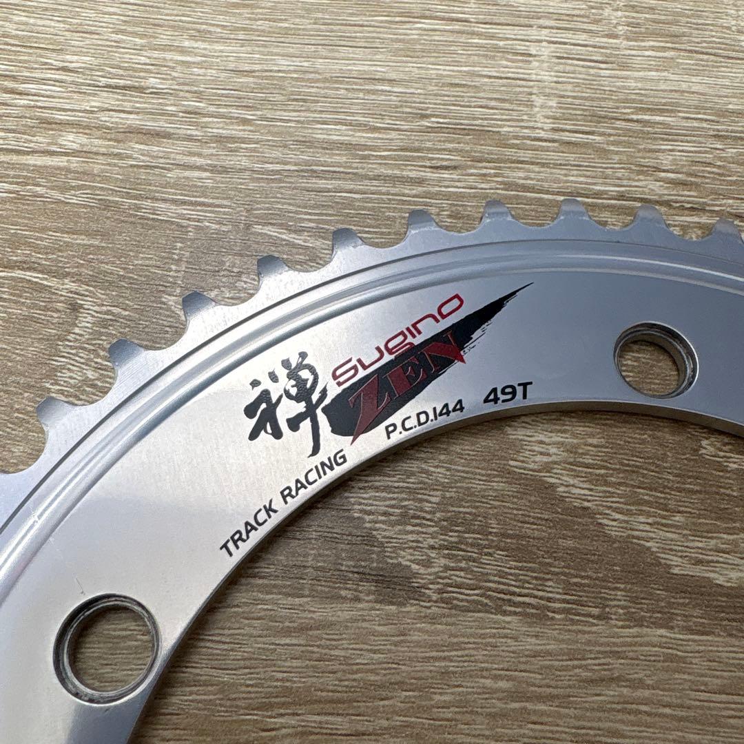 スギノ 禅 ZEN 49t チェーンリング DID チェーン njs セット