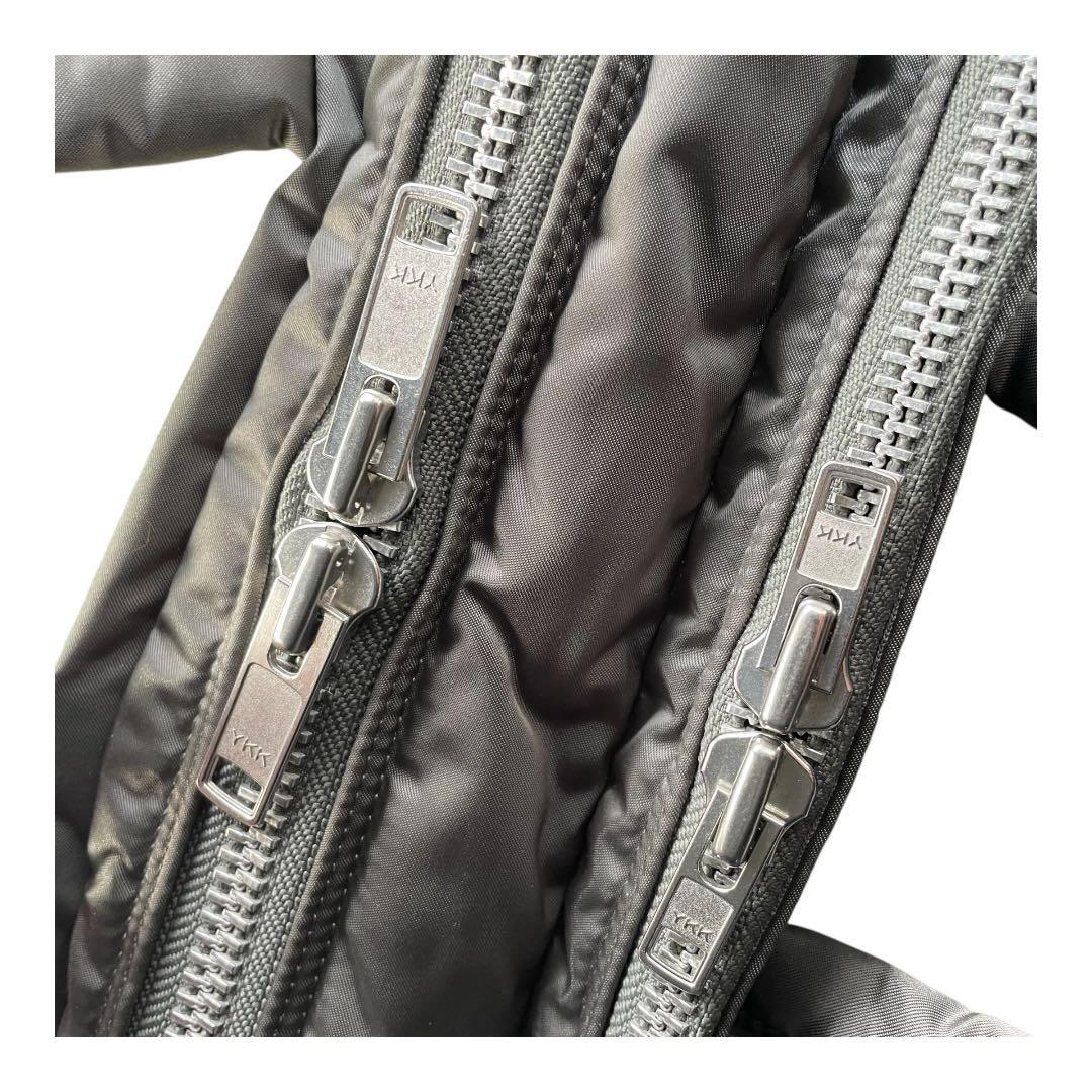 極美品 PORTER ポーター タンカー シルバーグレー 3WAYバック　2層式