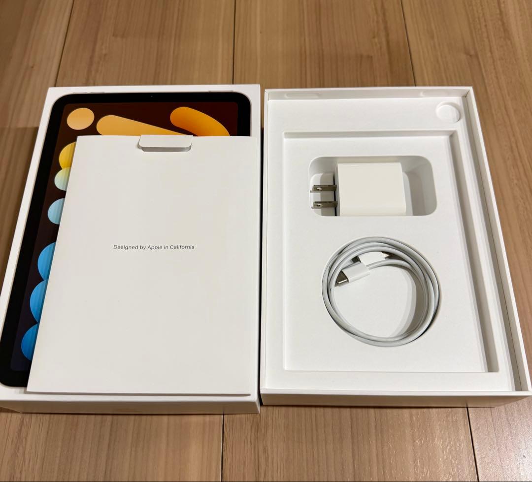 【美品】iPad mini 6世代 64GB バッテリー100%