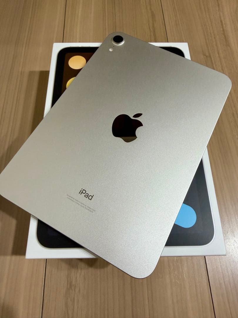 【美品】iPad mini 6世代 64GB バッテリー100%
