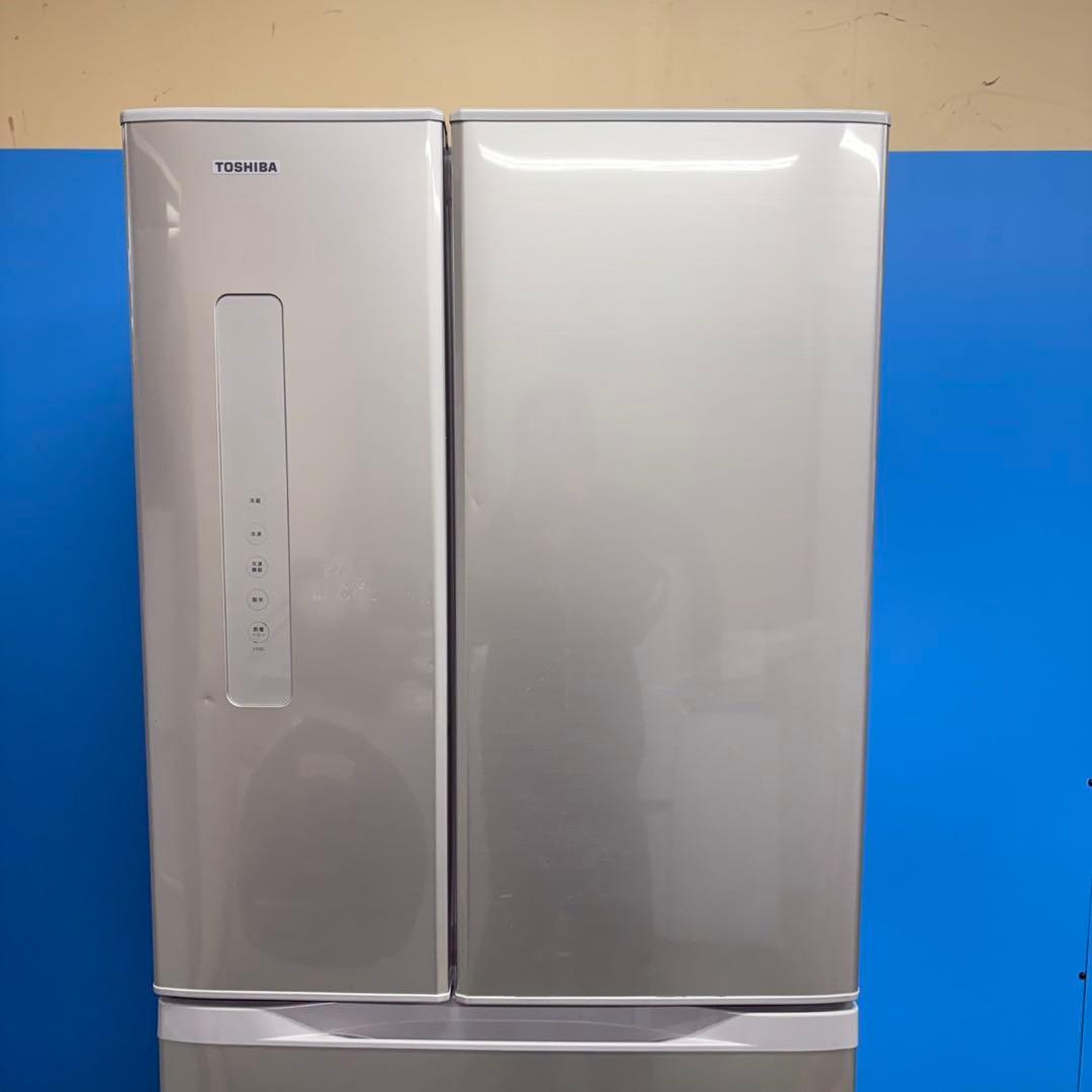 634 家庭向け！　関東　大型冷蔵庫　500L強　観音開き　6ドア　極美品　人気