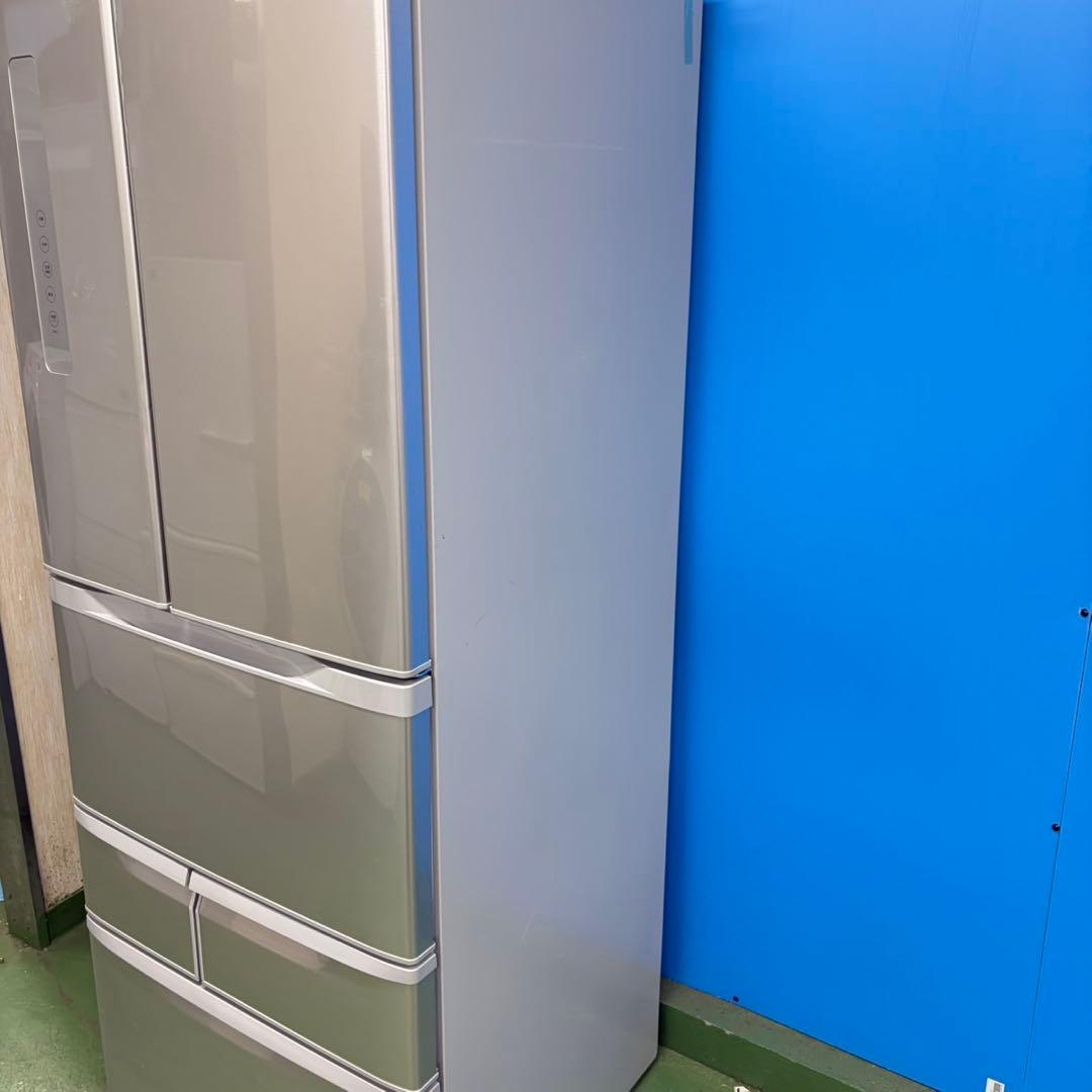 634 家庭向け！　関東　大型冷蔵庫　500L強　観音開き　6ドア　極美品　人気
