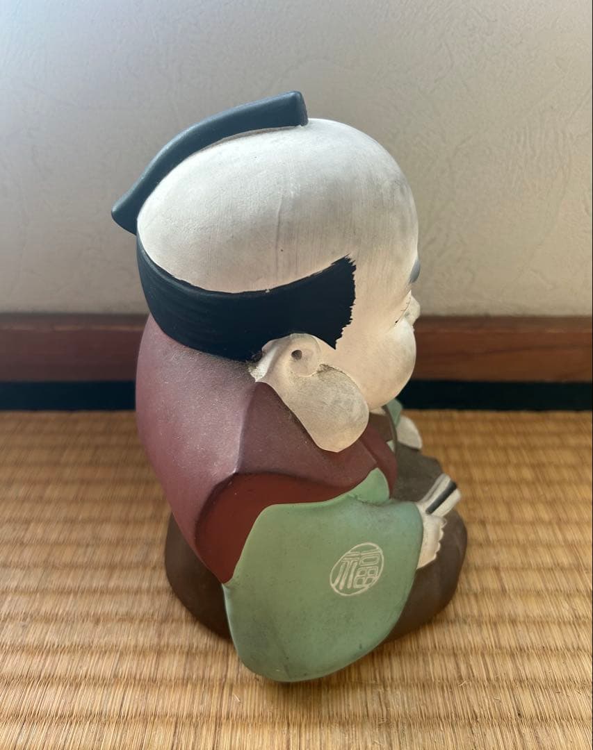 珍品　昭和レトロ　福助人形　福助　底面隠し絵　エロ　お土産