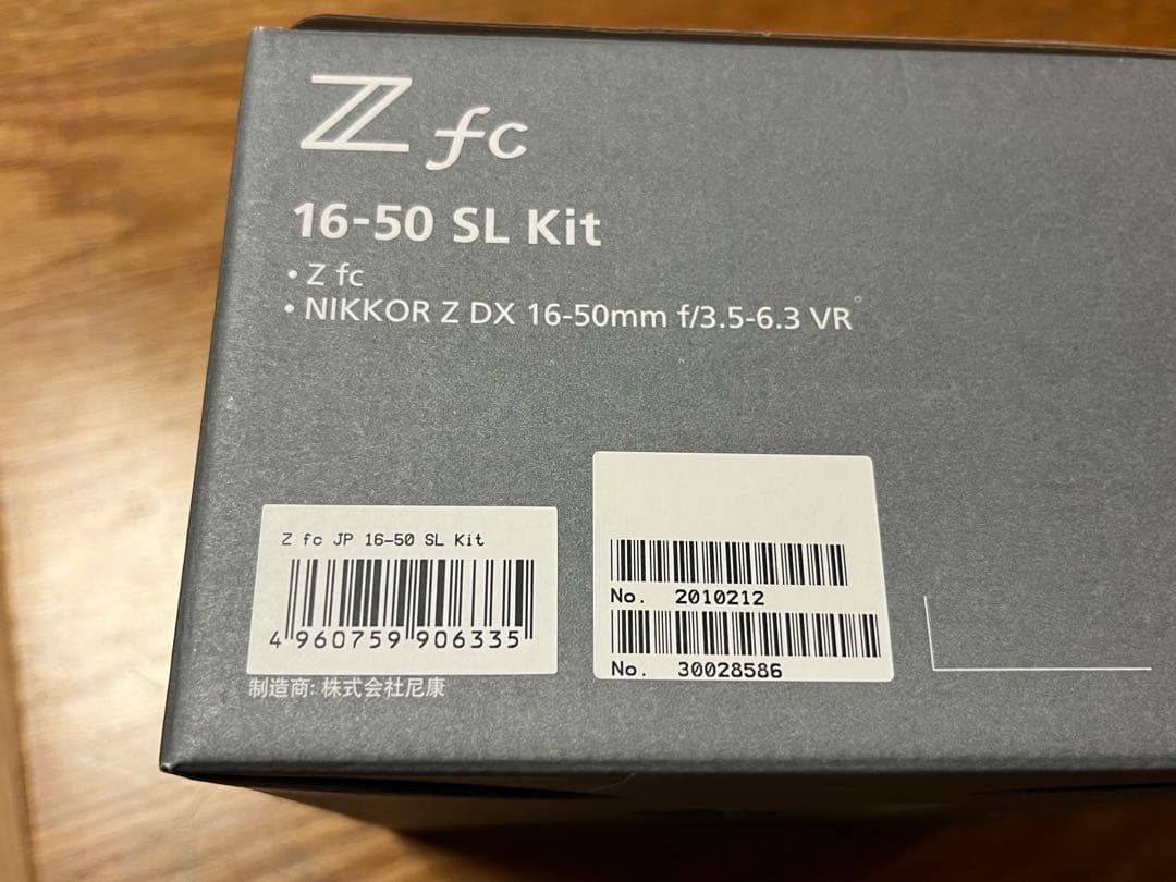 デジタルカメラ Nikon Zfc 16-50 SL Kit