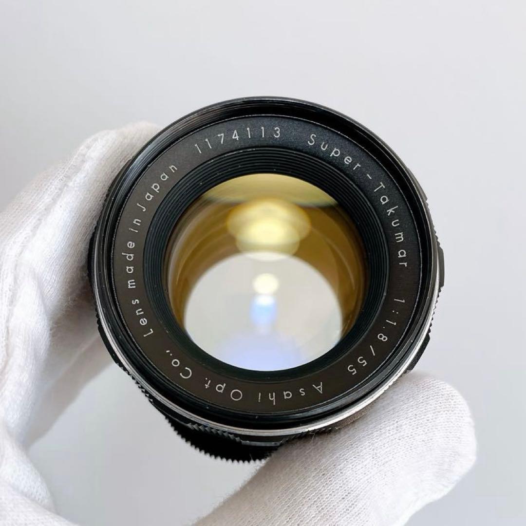 【虹色美フレア】PENTAX Super Takumar 55mm f1.8