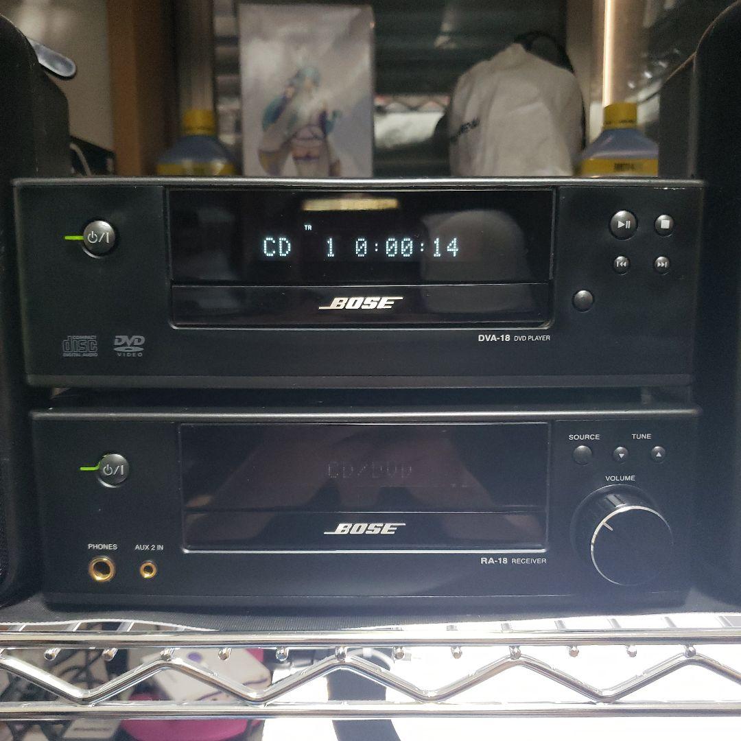 BOSE RA-18アンプ　DVA-18 CD.DVDプレイヤーセット動作確認済