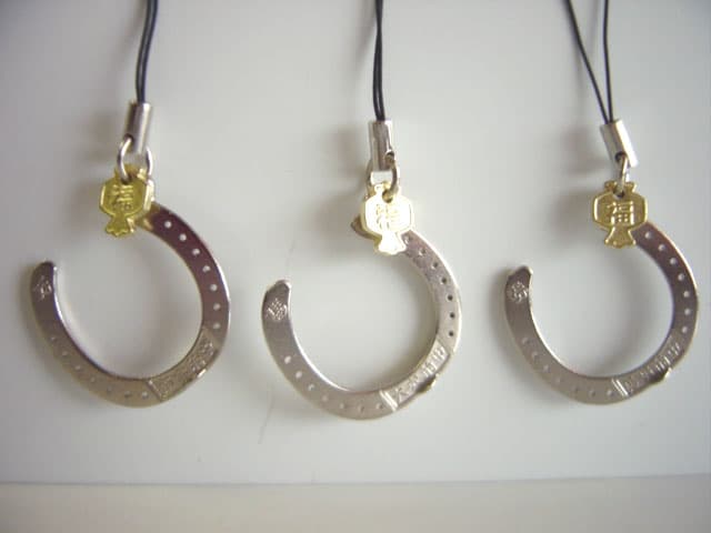 ♯iqi13FT 的中祈願! 勝馬蹄鉄 ストラップ 6種