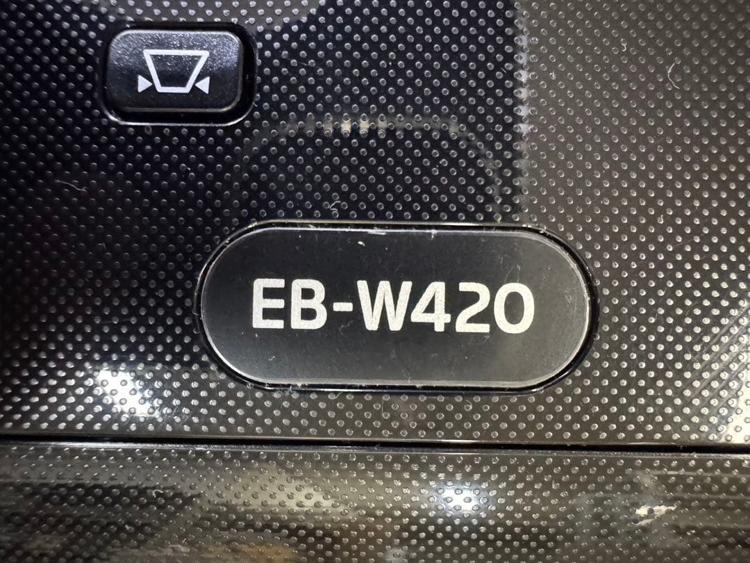 EPSON プロジェクター　スタンドスクリーン EB-W420 GML-100W