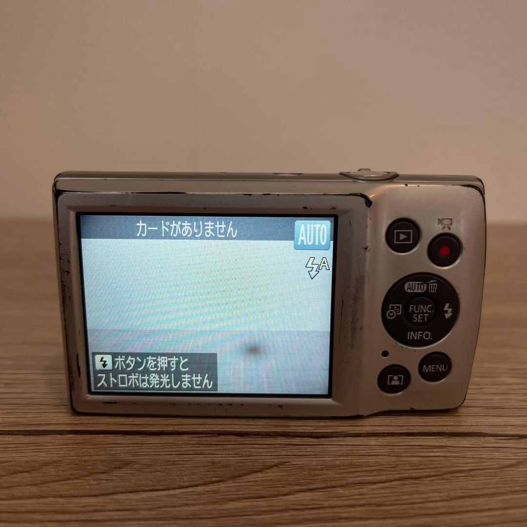 3188 Canon IXY 200 シルバー デジカメ ジャンク品