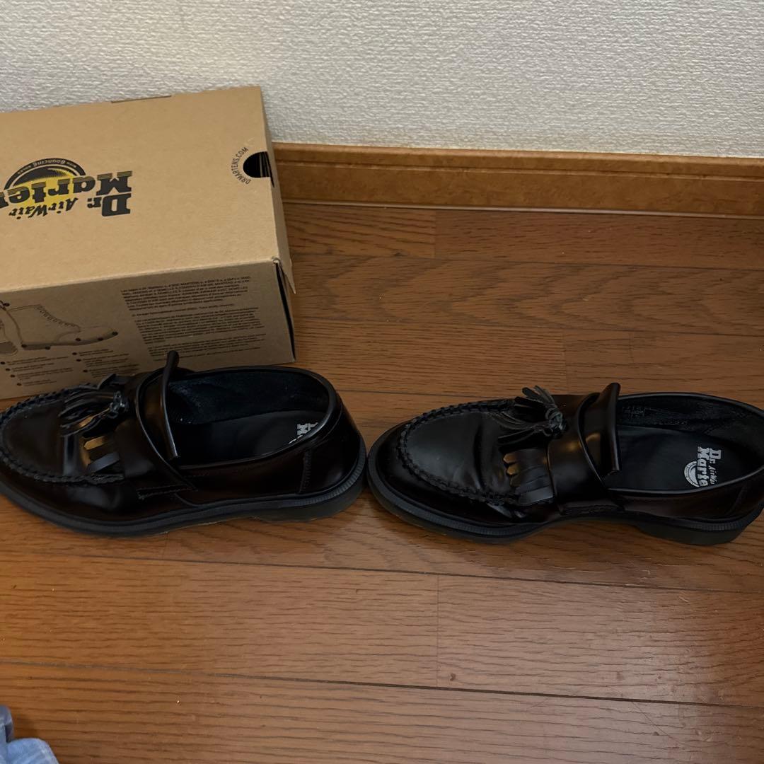 Dr. Martens ドクターマーチン タッセルローファー 黒 レザー