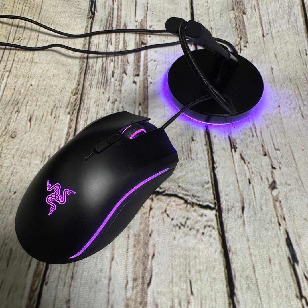 匿名配送 美品 RAZER マンバエリート マウスバンジー V3 Chroma