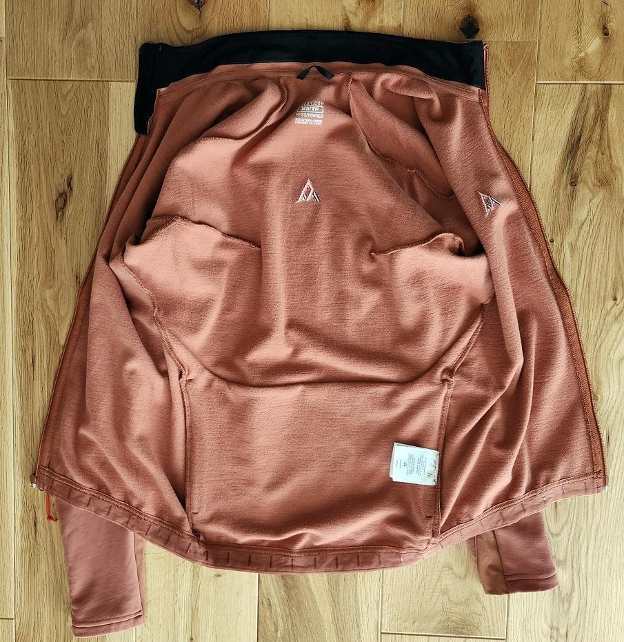 7mesh ウール混　長袖ジャージ　XSサイズ