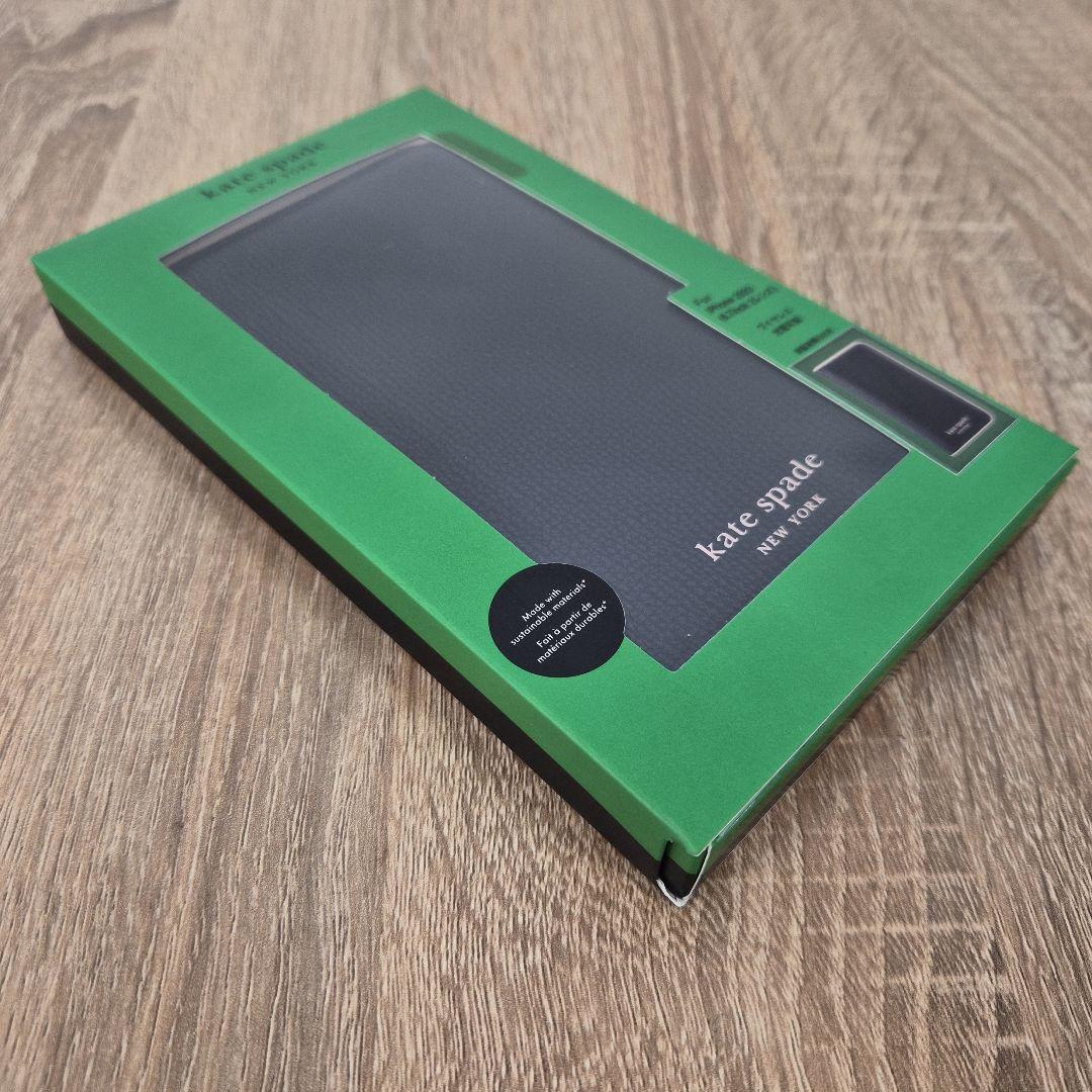 iPhone15Plus ケイトスペード（R）ブックタイプケース