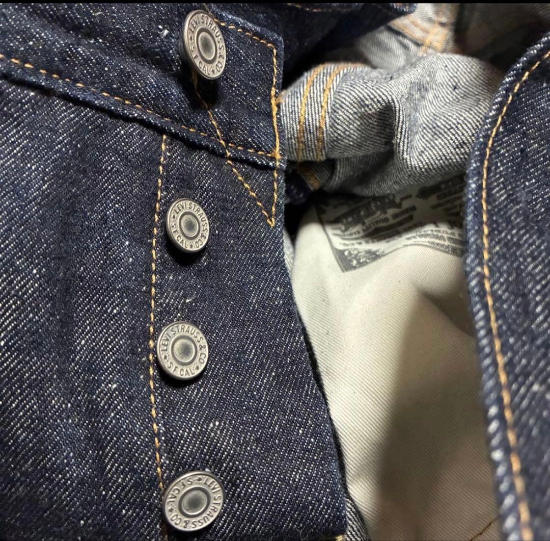 極美品✨LEVI’S 501赤耳 濃紺 bigE W32 革パッチ