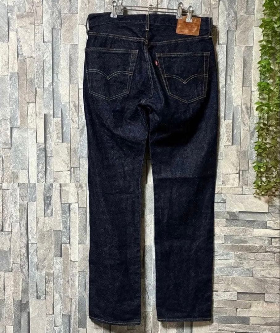極美品✨LEVI’S 501赤耳 濃紺 bigE W32 革パッチ