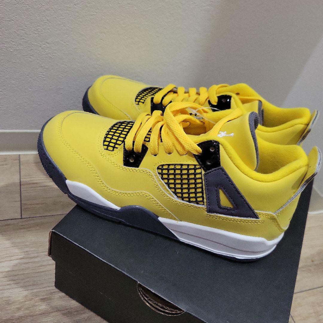 スニーカー Nike PS Air Jordan 4 \"Tour Yellow\"