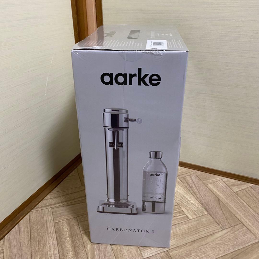 【新品未開封】アールケ　Carbonator III ステンレス ソーダメーカー