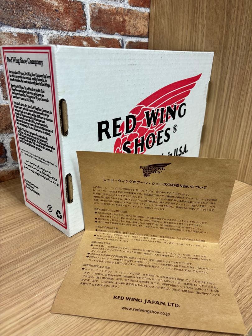 カ*モ様 レッドウイング　アイリッシュセッター　9872 サイズ8 ビームス別注