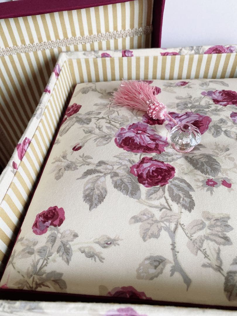 大きなカルトナージュボックス