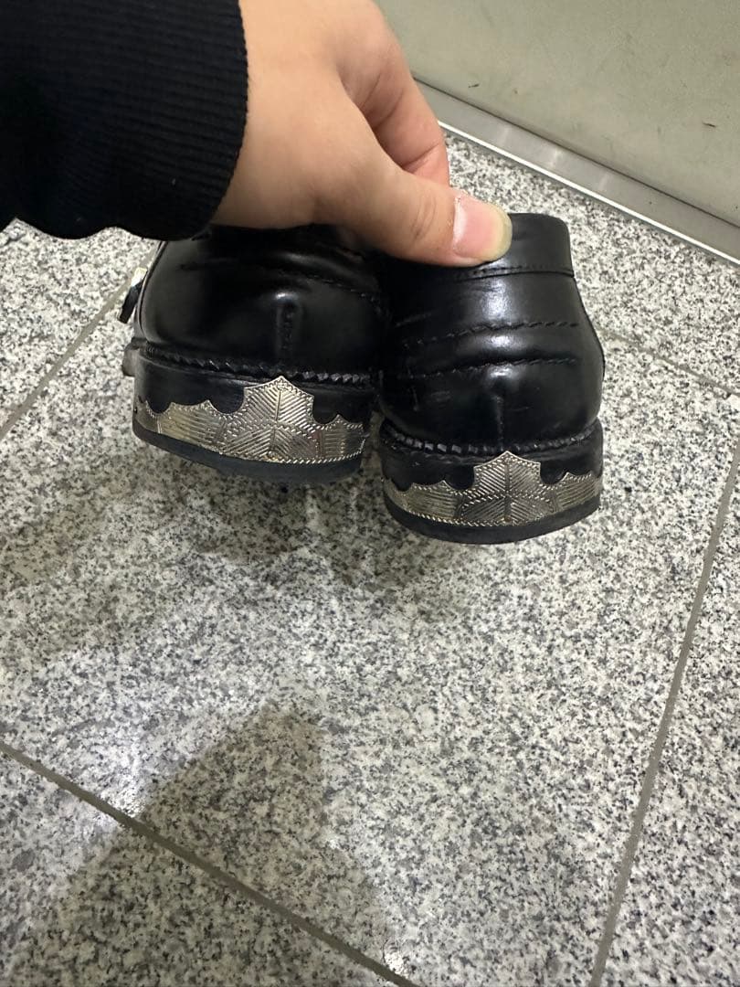 TOGA ブラック ローファー