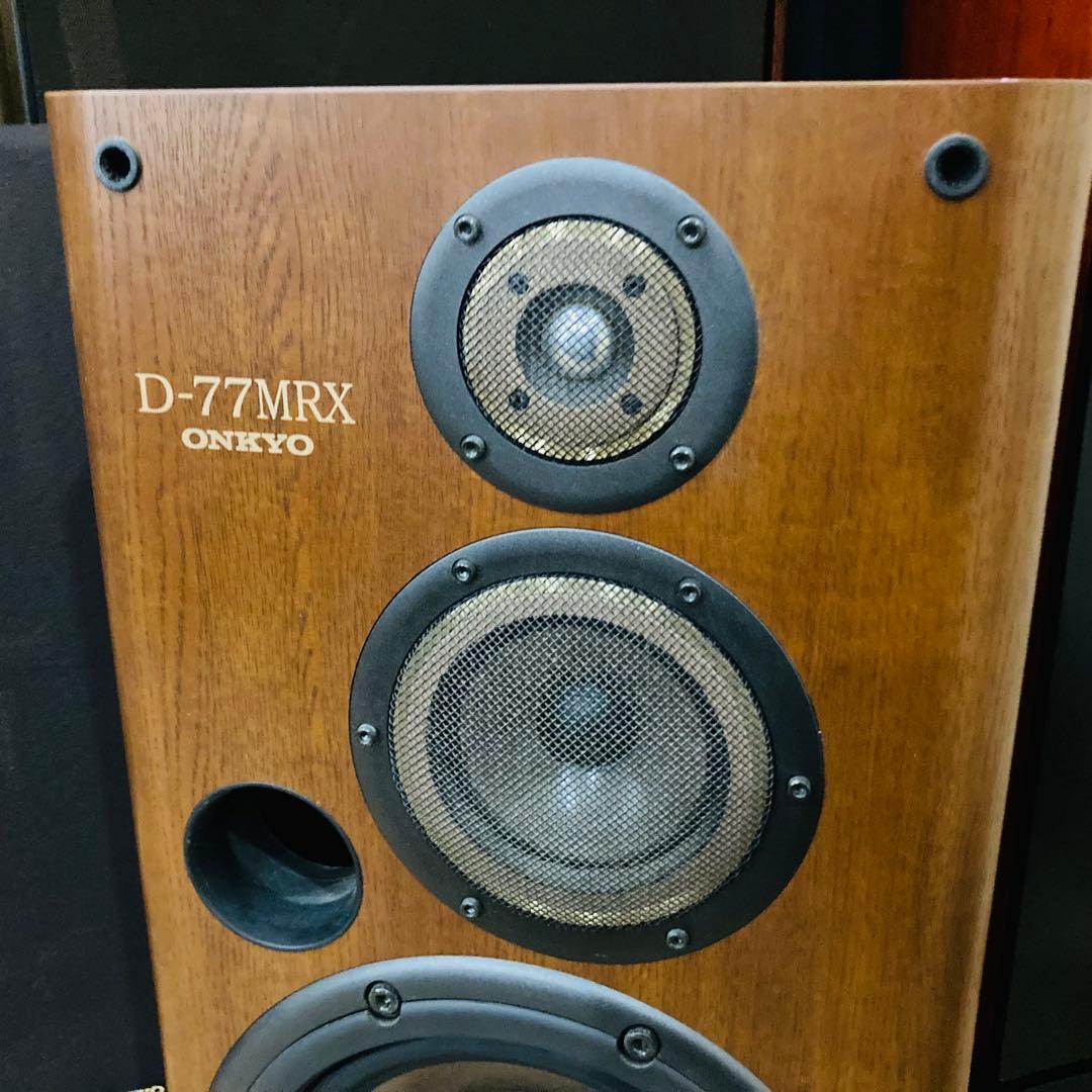 1本目　スピーカー ONKYO D-77MRX オーディオ機器 動作確認済み