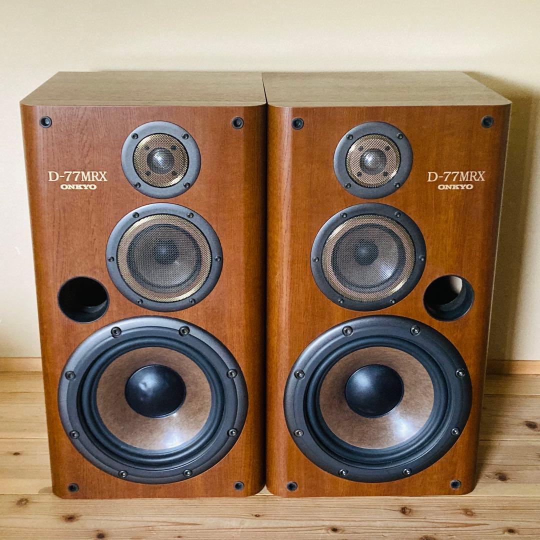 1本目　スピーカー ONKYO D-77MRX オーディオ機器 動作確認済み