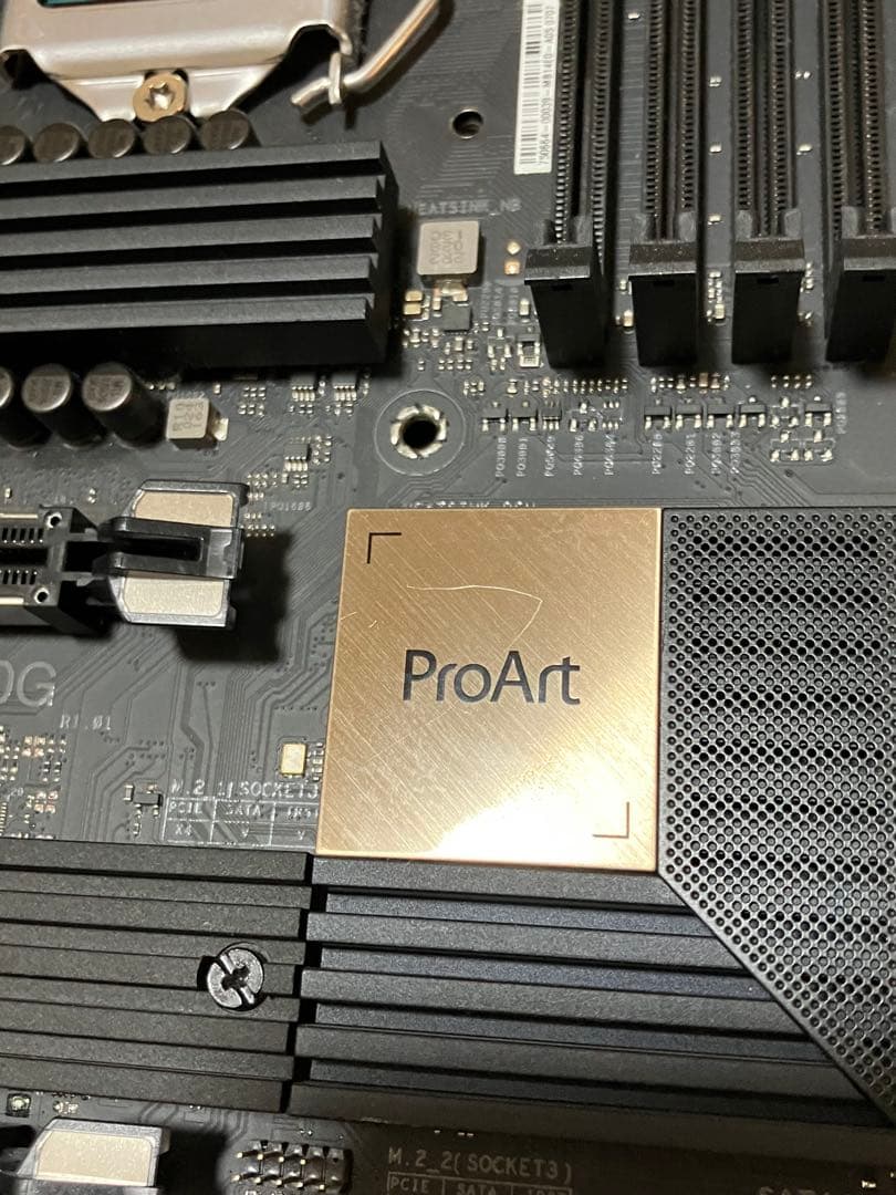 マザーボード i7 11700F+ASUS ProArt Z490-CREATOR 10G